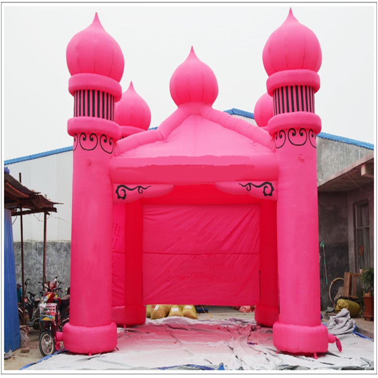 桥东粉色帐篷